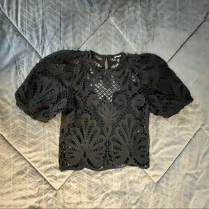 Express lace top